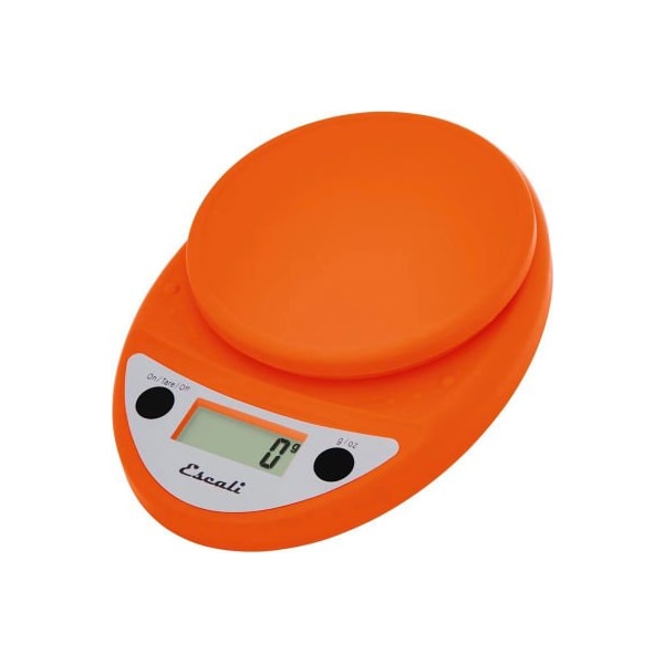 Escali Escali P115PO Primo Compact Digital Scale, 5000 g x 1 g, Orange P115PO - main